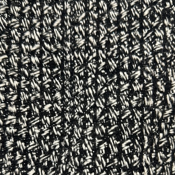 Kenneth Cole Women’s Blazer Jacket White Black Metallic Size 6 - Picture 5 of 5